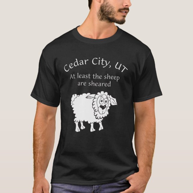 At Least The Sheep are Sheared T-Shirt (Front)