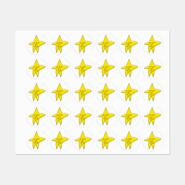 At Least You Tried - Yellow Star (Sheet)