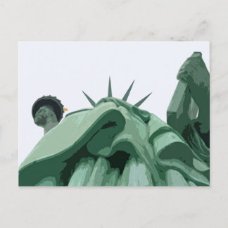 At Liberty's Feet Postcard