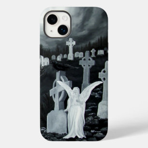 At night on the cemetery - Angel Case-Mate iPhone 14 Plus Case