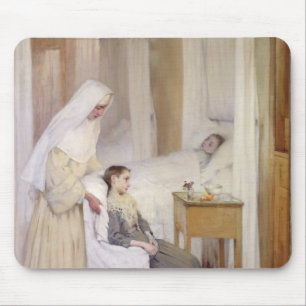 At Notre-Dame du Perpetuel Bon Secours Mouse Pad
