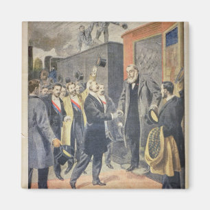 At Paris: the Arrival of President Kruger Magnet