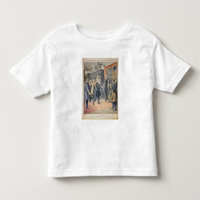 At Paris: the Arrival of President Kruger Toddler T-Shirt (Front)
