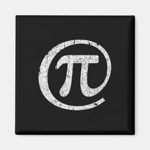 At Pi Symbol @ Math Geek Pi Day Magnet