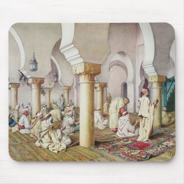 At Prayer in the Mosque, 1884 Mouse Pad (Front)