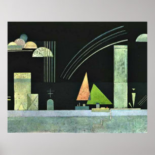 At Rest by Kandinsky Poster