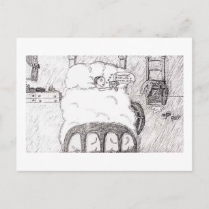 At Rest With Bear Postcard