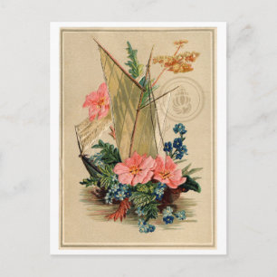 At Sea 3 - Postcard