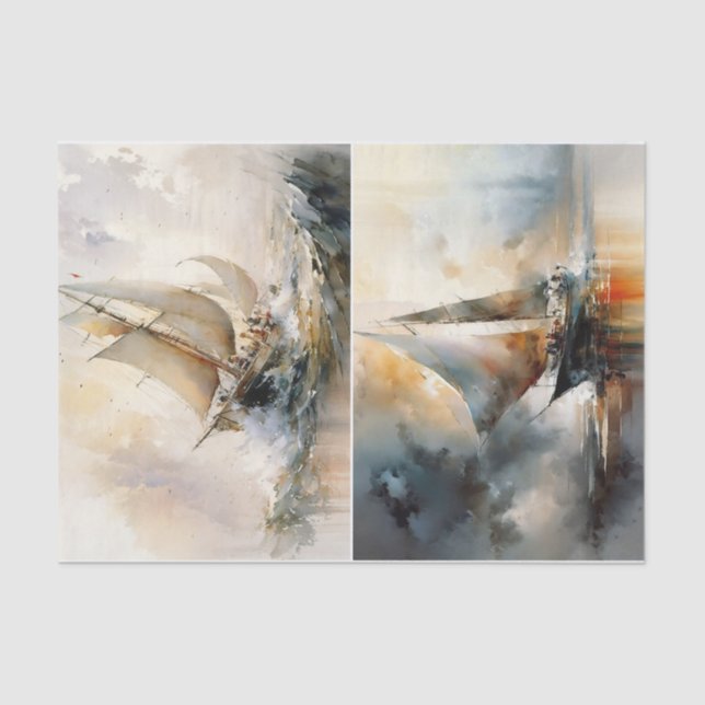 At Sea Tissue Paper (Front)