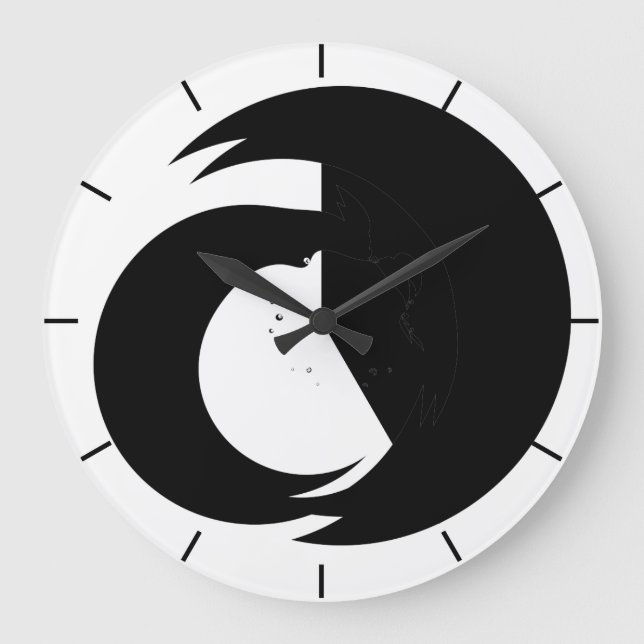 At Sign Large Clock (Front)