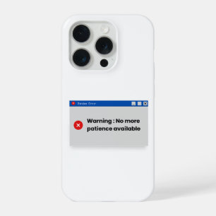 At some point, the system just stops responding. N iPhone 15 Pro Case