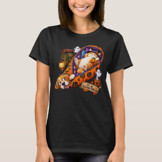 at Steals the Sleeping Bag, Dog Is Stuck Outside! T-Shirt