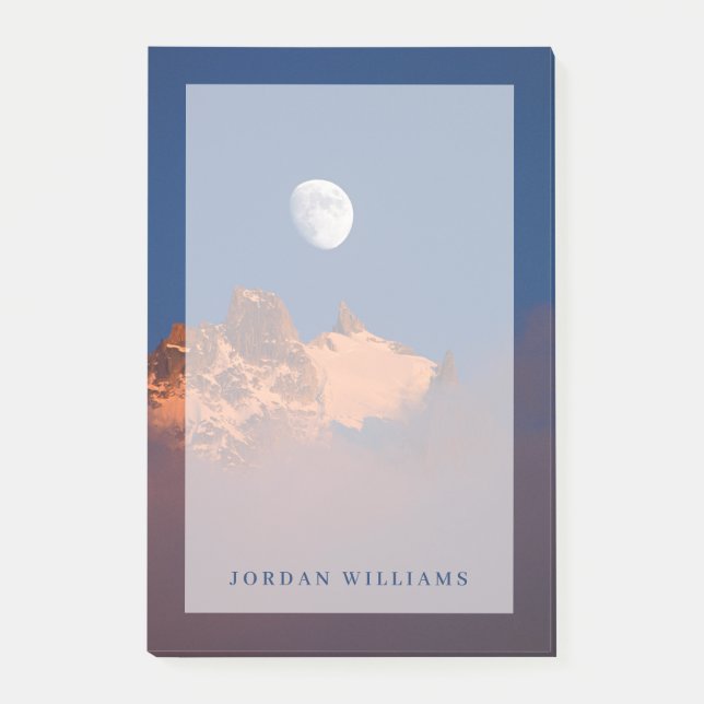 At Sunrise | Aiguille du Plan Chamonix, France Post-it Notes (Front)