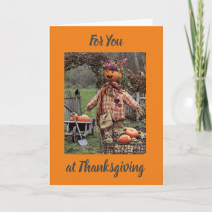 AT THANKSGIVING THANKFUL FOR ***YOU*** CARD