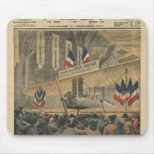 At the Aircraft Salon Mouse Pad