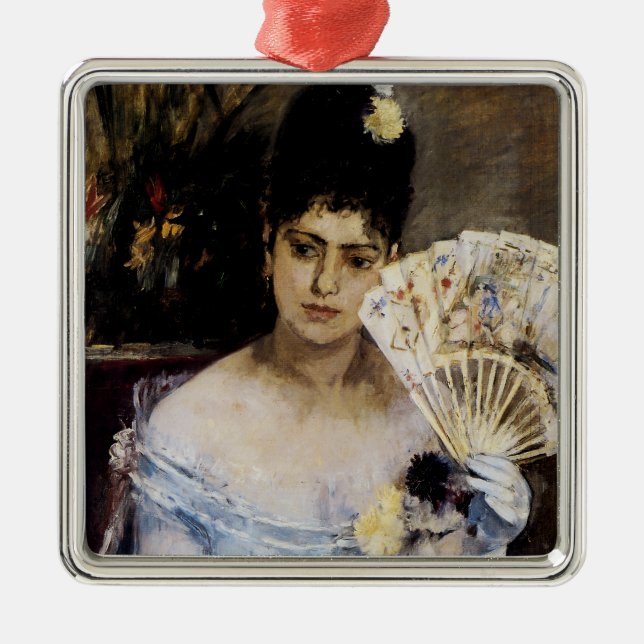 At The Ball Metal Tree Decoration (Front)