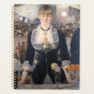 At the bar of the follies-bergere Edouard Manet Planner