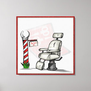 At The Barber Shop Decor