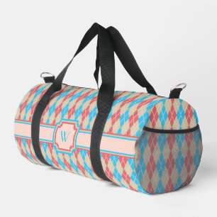 At the Beach Argyle Duffle Bag