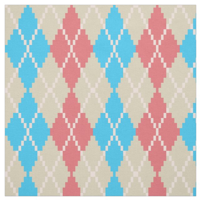 At the Beach Argyle Fabric (Swatch)