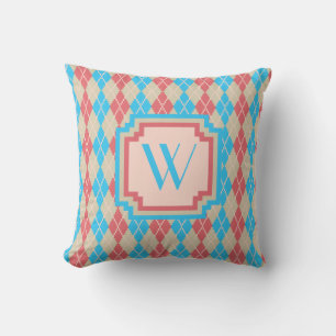 At the Beach Argyle Pillow