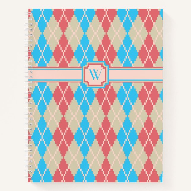 At the Beach Argyle Spiral Notebook (Front)
