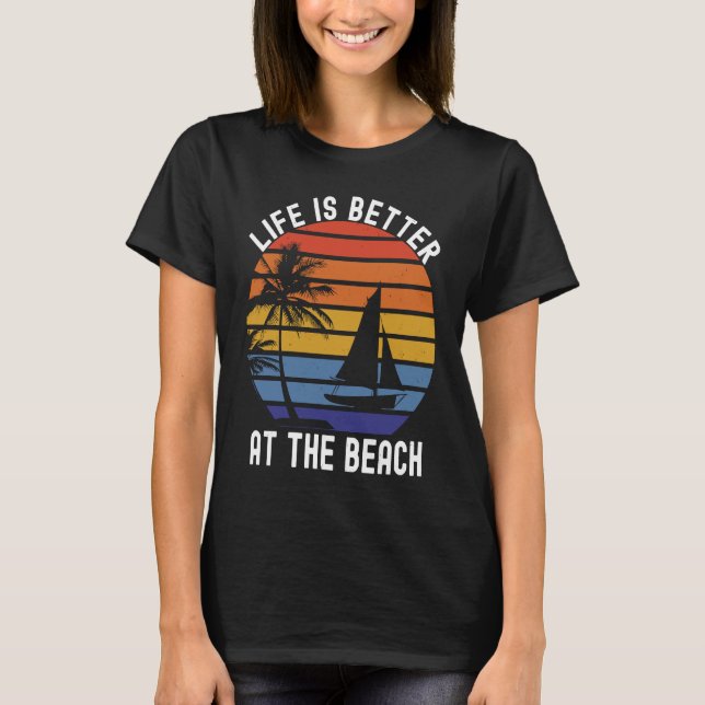 at the Beach Beach Clothing T-Shirt (Front)