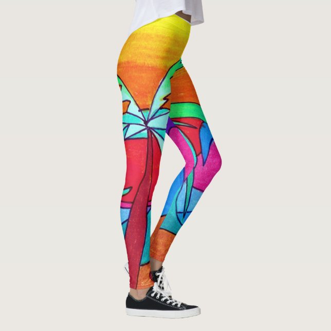 At the Beach Leggings (Right)