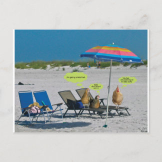 At the Beach Postcard