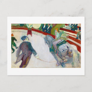 At the Circus, Lautrec Postcard
