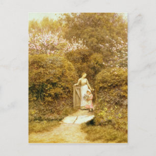 At the Cottage Gate Postcard
