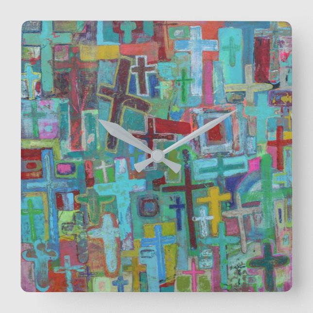 At the Cross Wall Clock (Front)