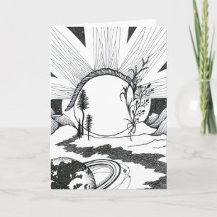 At the Dawn Greeting Card