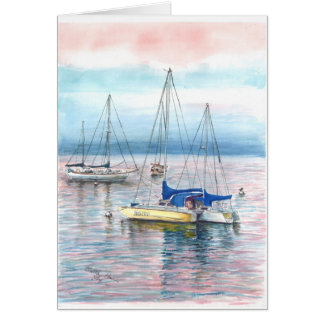 At the dock of Monterey Harbour