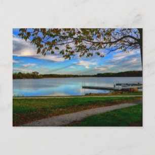 At The Dock Postcard