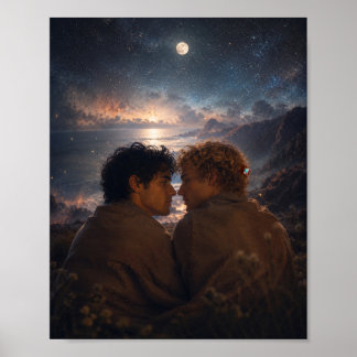 At the Edge of the World | Gay Art Project Poster