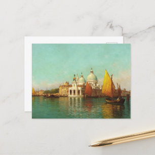 At The Entrance To The Grand Canal, Venice Postcard