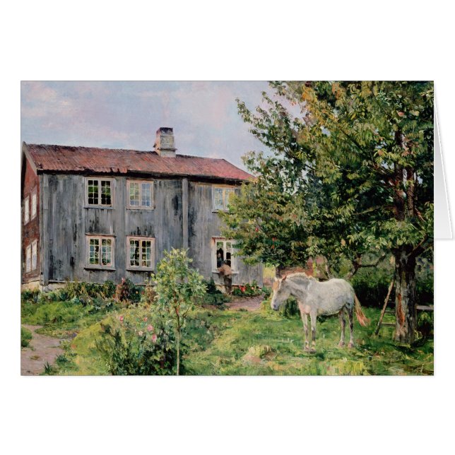 At the Farm, 1889 (Front Horizontal)