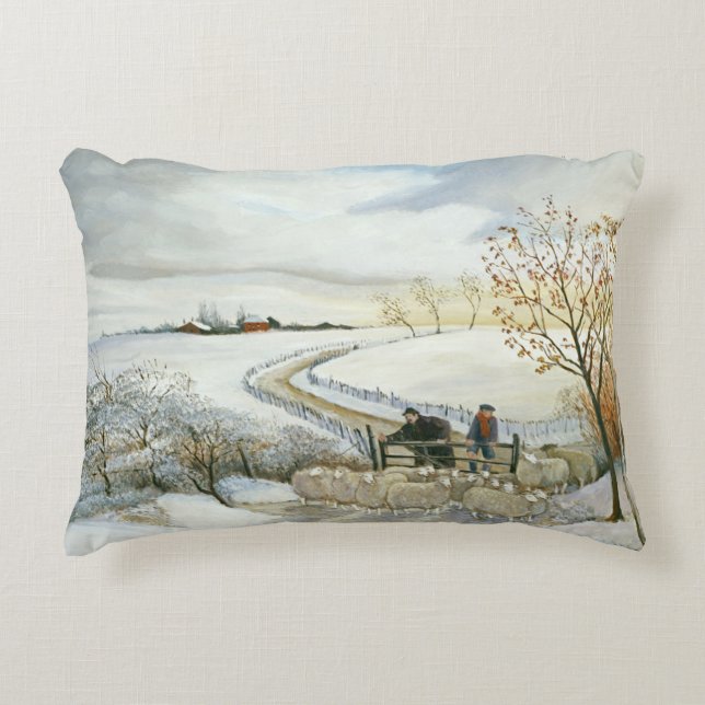 At the Farm Gate Decorative Cushion (Front)