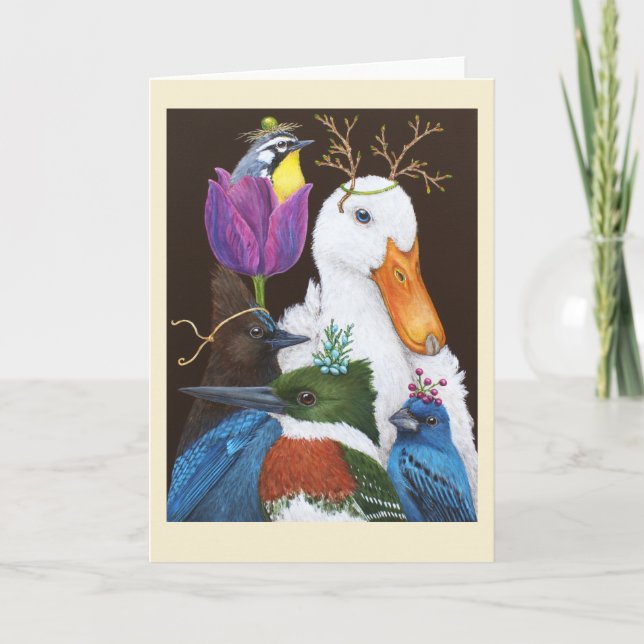 At the Gala greeting card (Front)