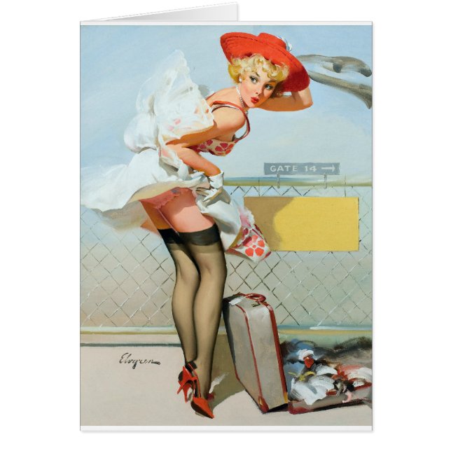 At the Gate Pin Up (Front)