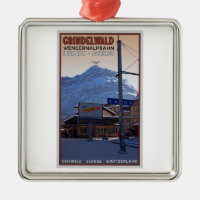 At the Grindelwald Train Station