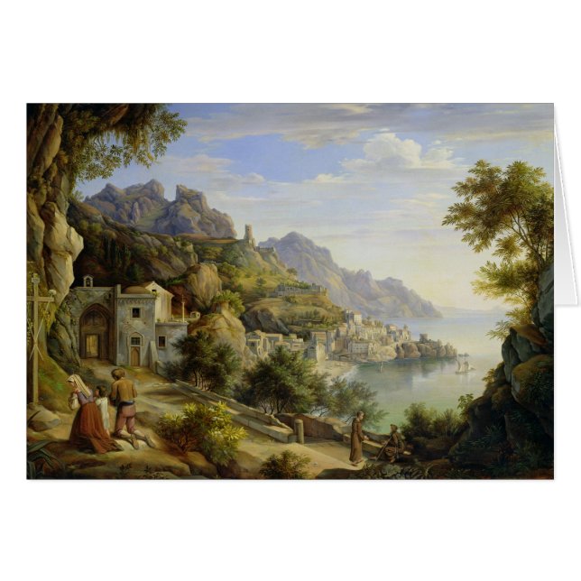 At the Gulf of Salerno, 1826 (Front Horizontal)