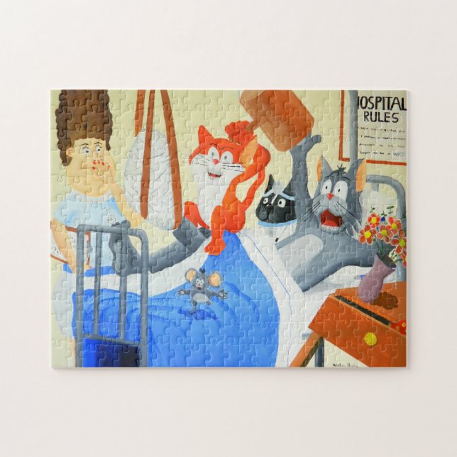 At the Hospital Jigsaw Puzzle (Horizontal)