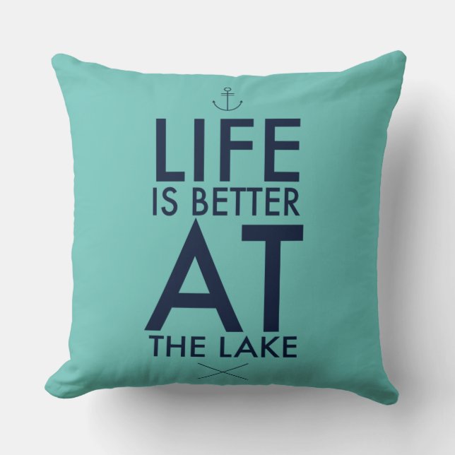 At the Lake Cushion (Front)