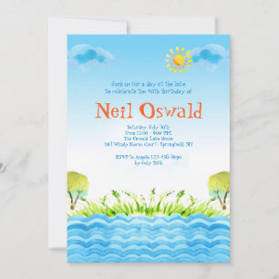 At the Lake Invitation