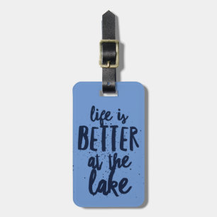 At the Lake Luggage Tag