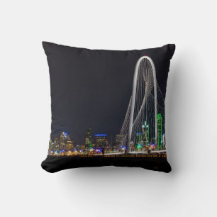 At The Margaret Hunt Hill Bridge Cushion