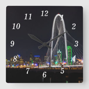 At The Margaret Hunt Hill Bridge Wall Clock