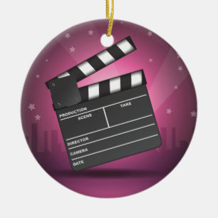 At The Movies Ceramic Tree Decoration